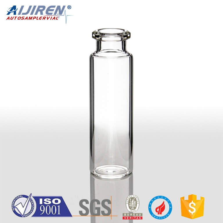 23mm outer diameter silanized crimp neck hs vials